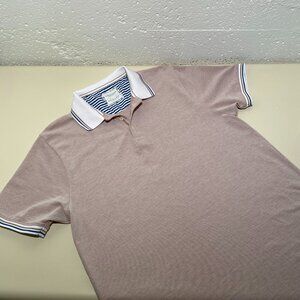 Denim & Flower Ricky Singh Men's Banded Collar Polo Shirt